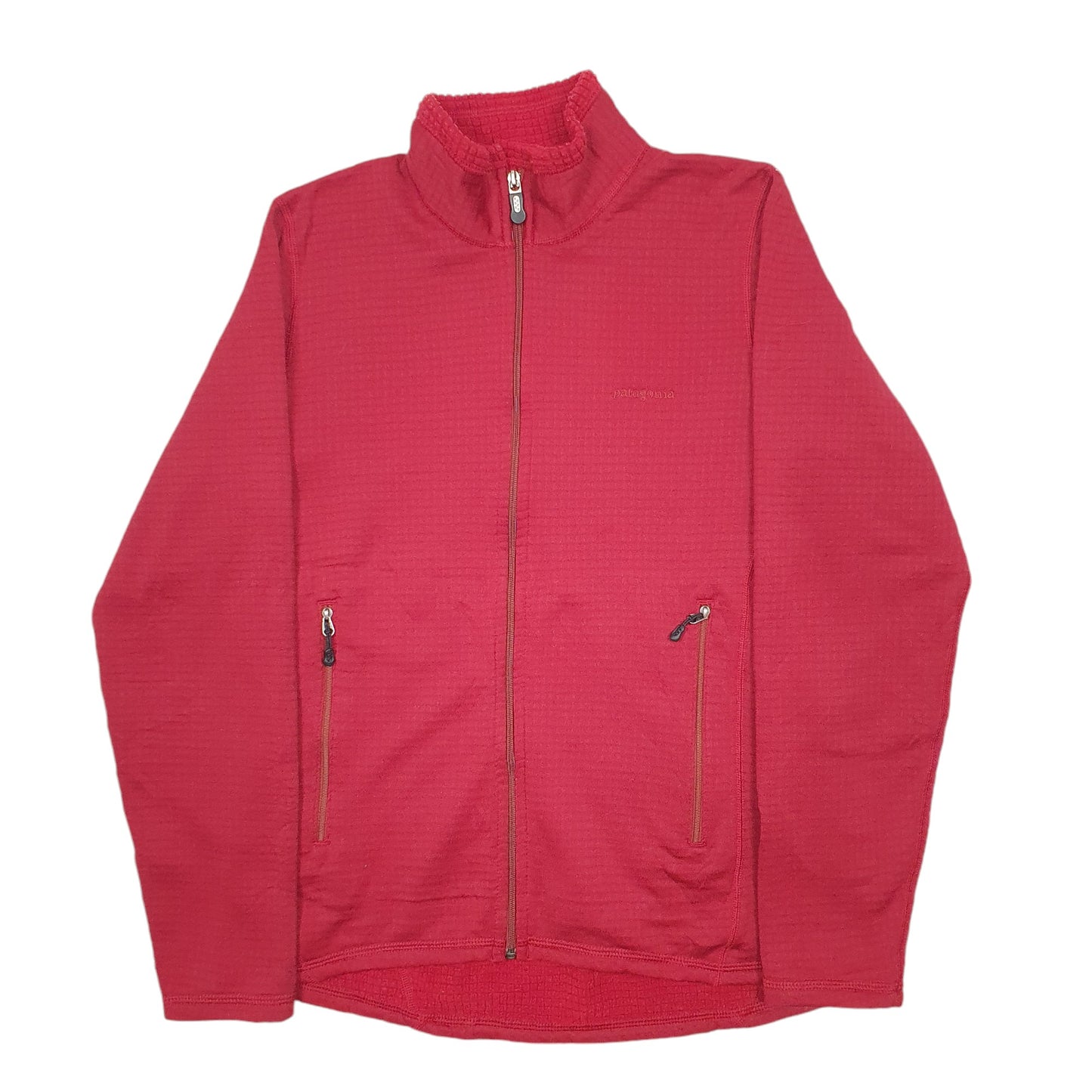 Womens Red Patagonia  Full Zip Jumper