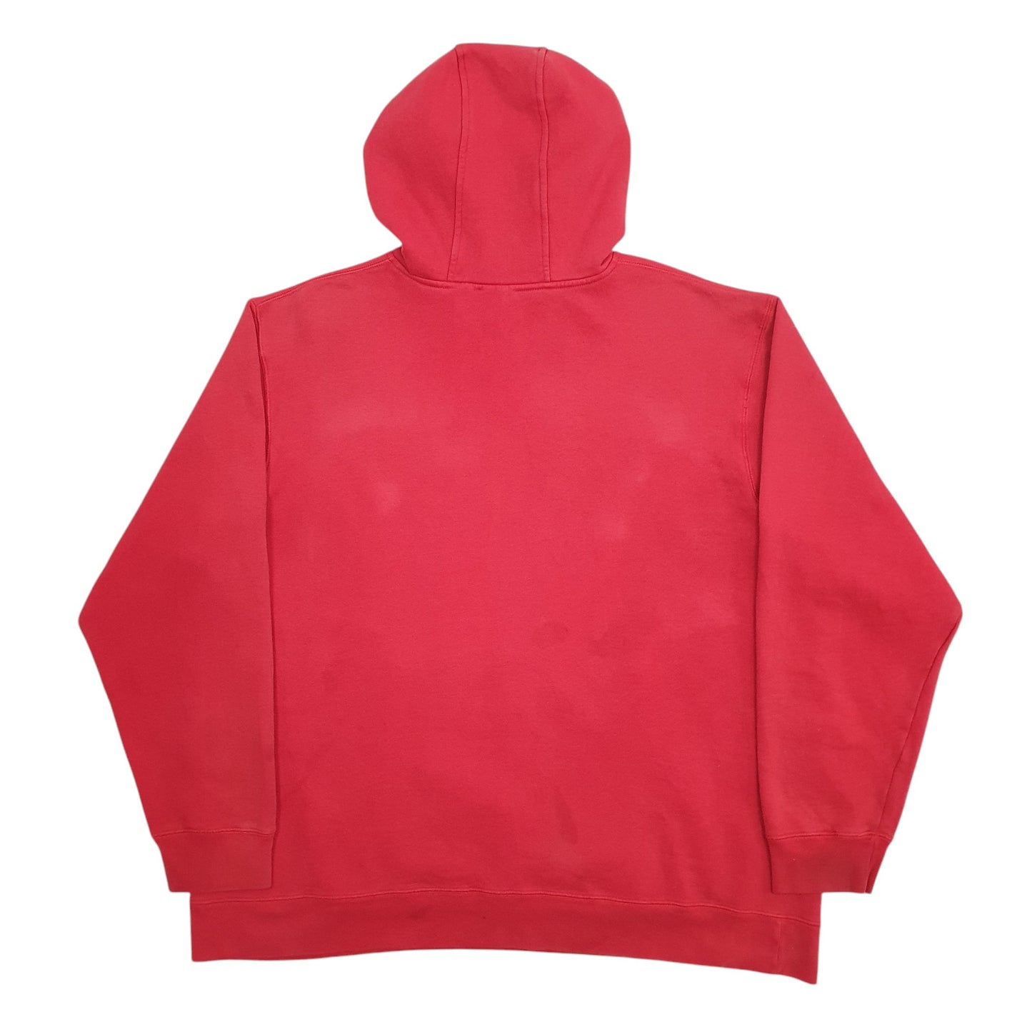 Mens Red Science Bronx Steez Spellout Hoodie Jumper