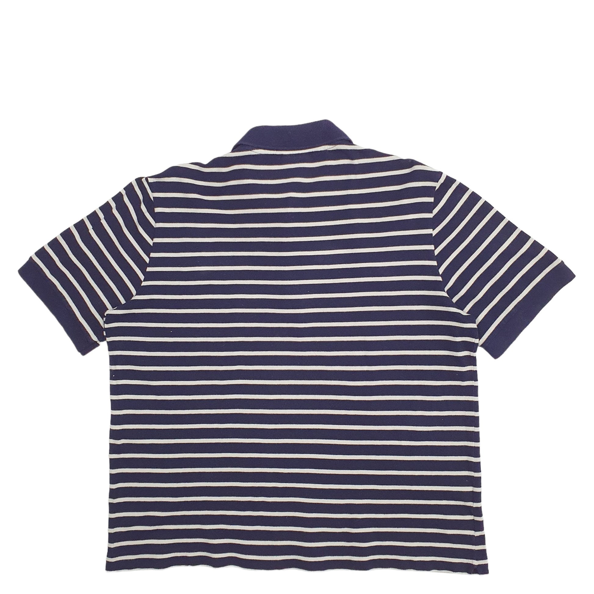 Mens Navy Lacoste  Short Sleeve Polo Shirt