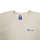 Mens Cream Champion  Crewneck Jumper