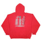 Mens Red Gildan Davis Wolves Football Playoffs 2011 Hoodie Jumper