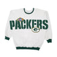 Mens Grey Legends Vintage 1998 90s Green Bay Packers NFL Superbowl Crewnecks Jumper