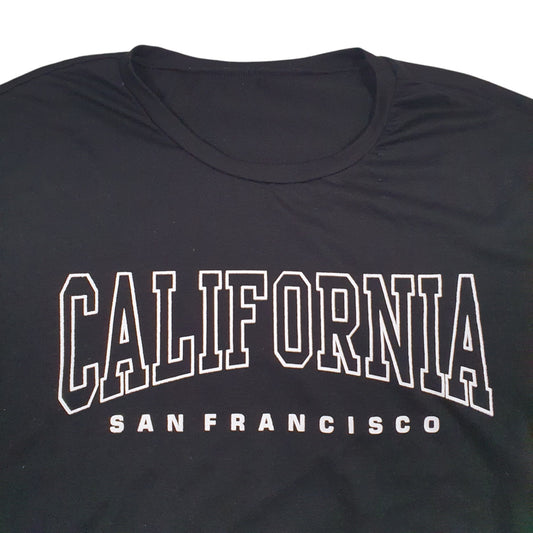 Womens Black Unbranded Spellout Crewneck Jumper