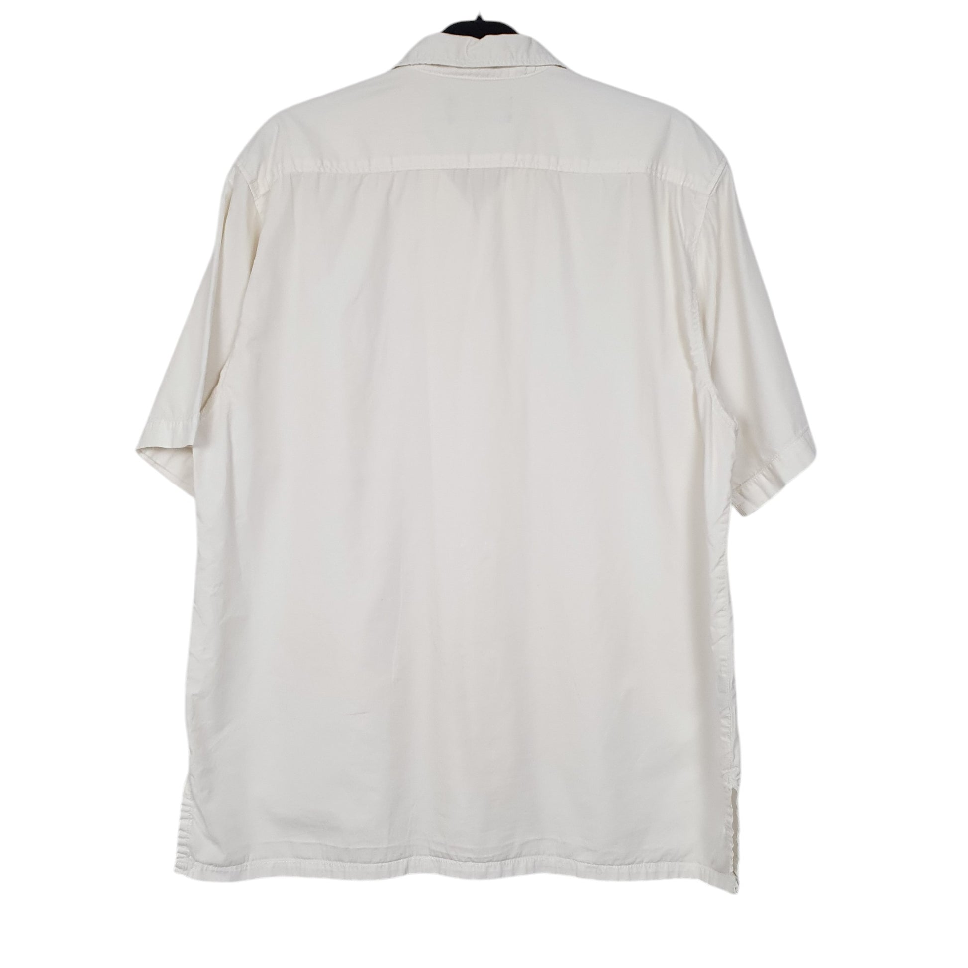 Mens White Lee Union Made Vintage 90s Short Sleeve Shirt