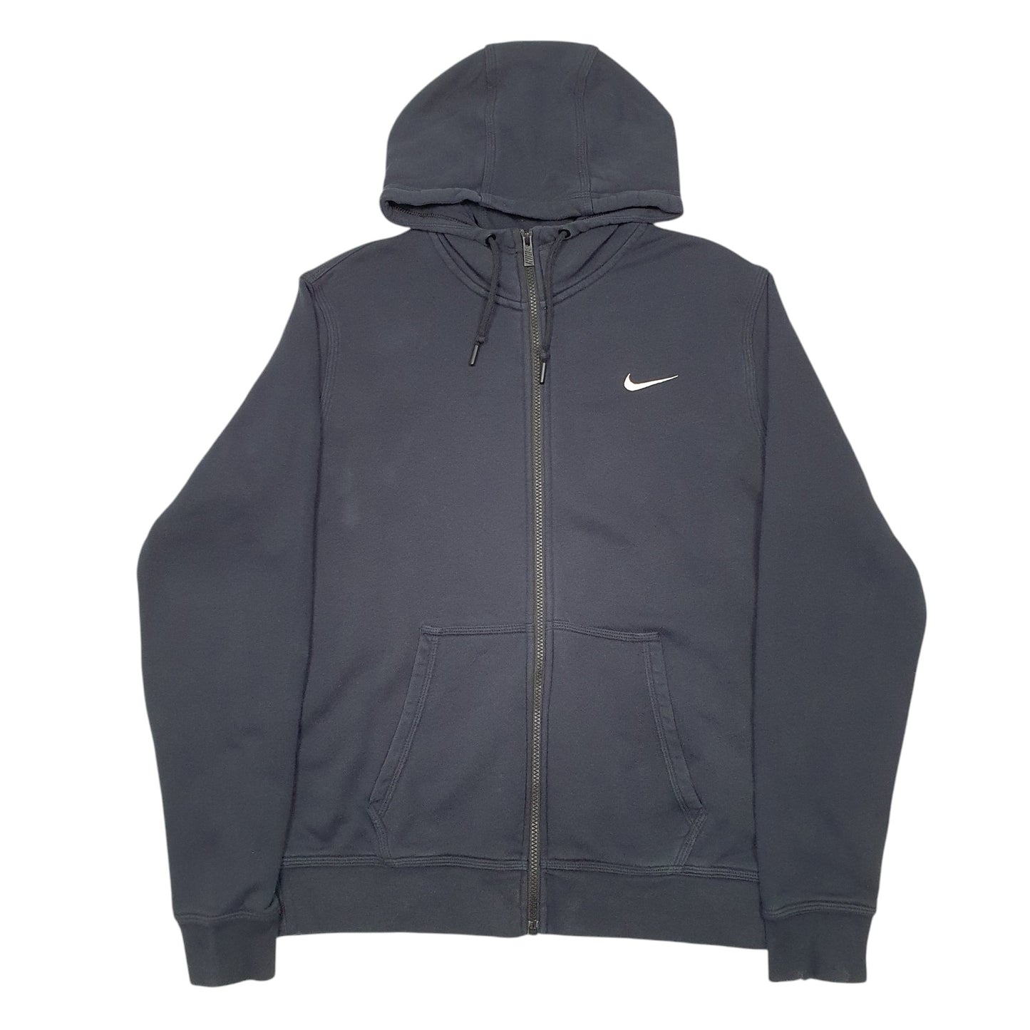 Mens Navy Nike Hoodie Full Zip Jumper