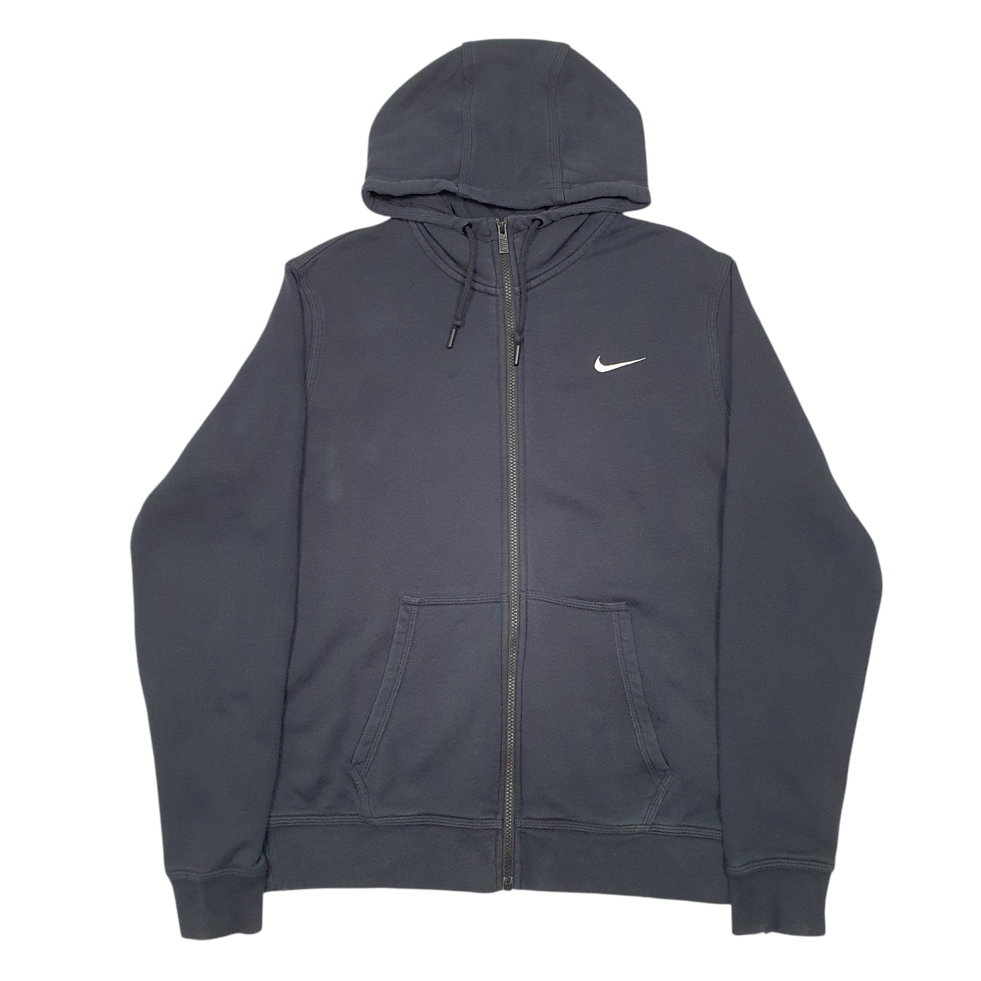 Mens Navy Nike Hoodie Full Zip Jumper