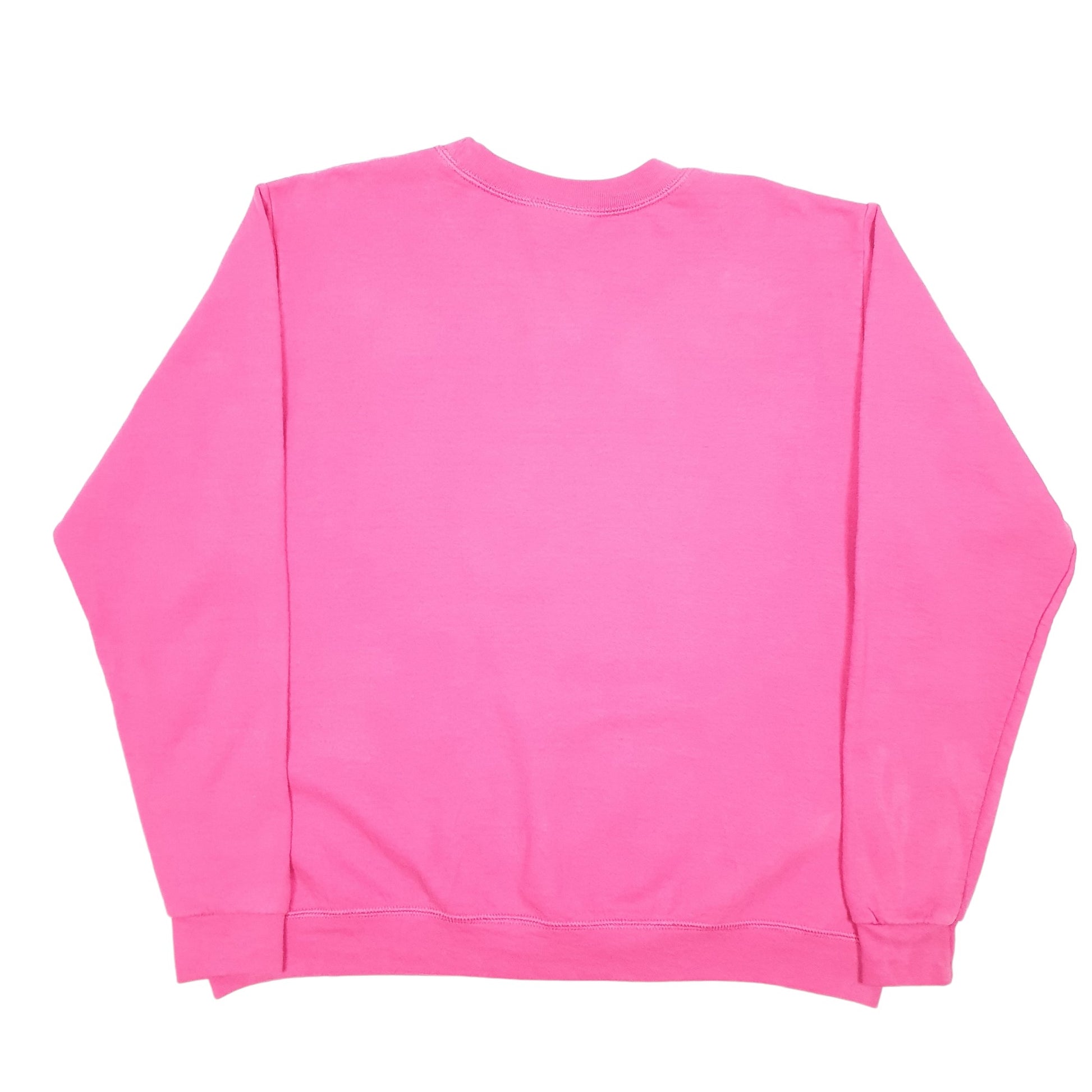 Womens Pink Gildan Heavy Blend Casual Basics Crewneck Jumper