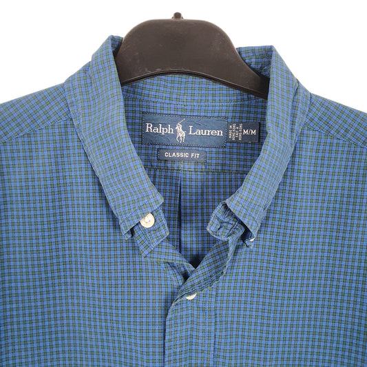 Mens Blue Ralph Lauren  Long Sleeve Shirt