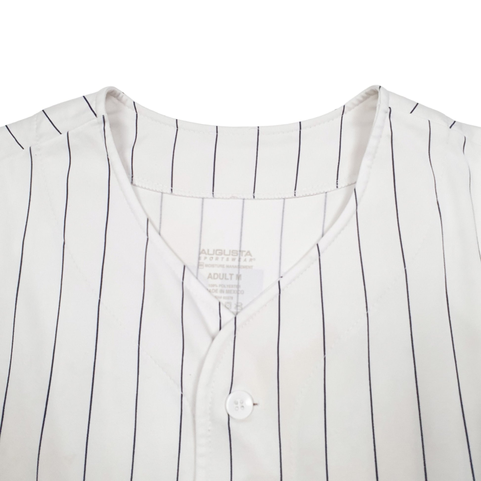 Mens White Augusta Sportswear Baseball Jersey Theta Xi USA Short Sleeve T Shirt