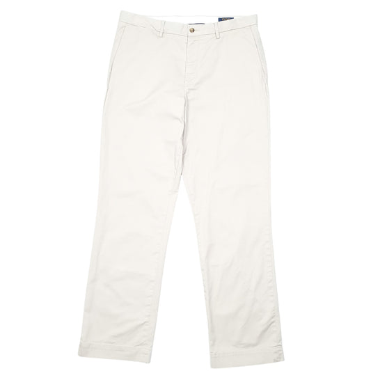 Mens Beige Polo Ralph Lauren Stretch Classic Chino Trousers