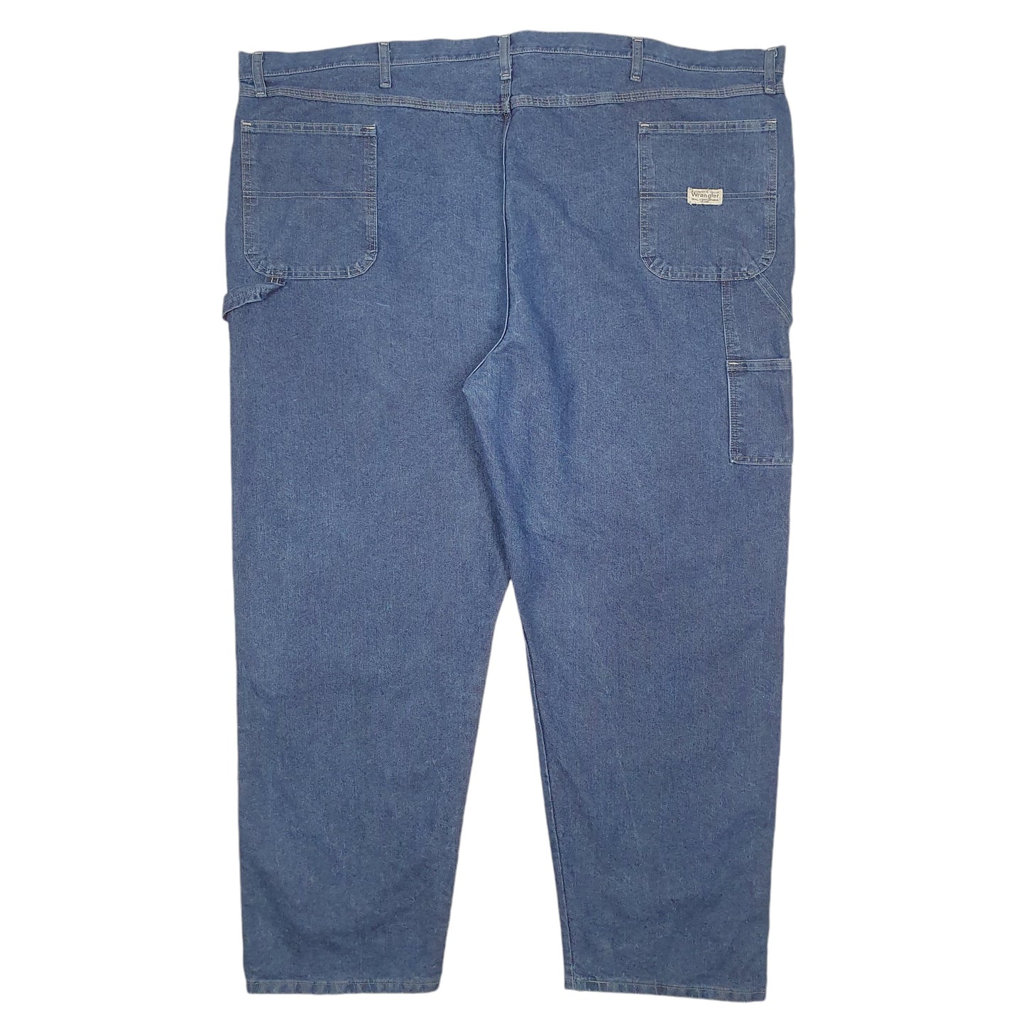 Mens Blue Wrangler Carpenter Relaxed JeansW54 L32