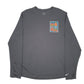 Mens Grey Nike Dri Fit Rocket City Marathon 2011 Long Sleeve T Shirt