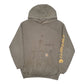 Mens Khaki Carhartt  Hoodie Jumper