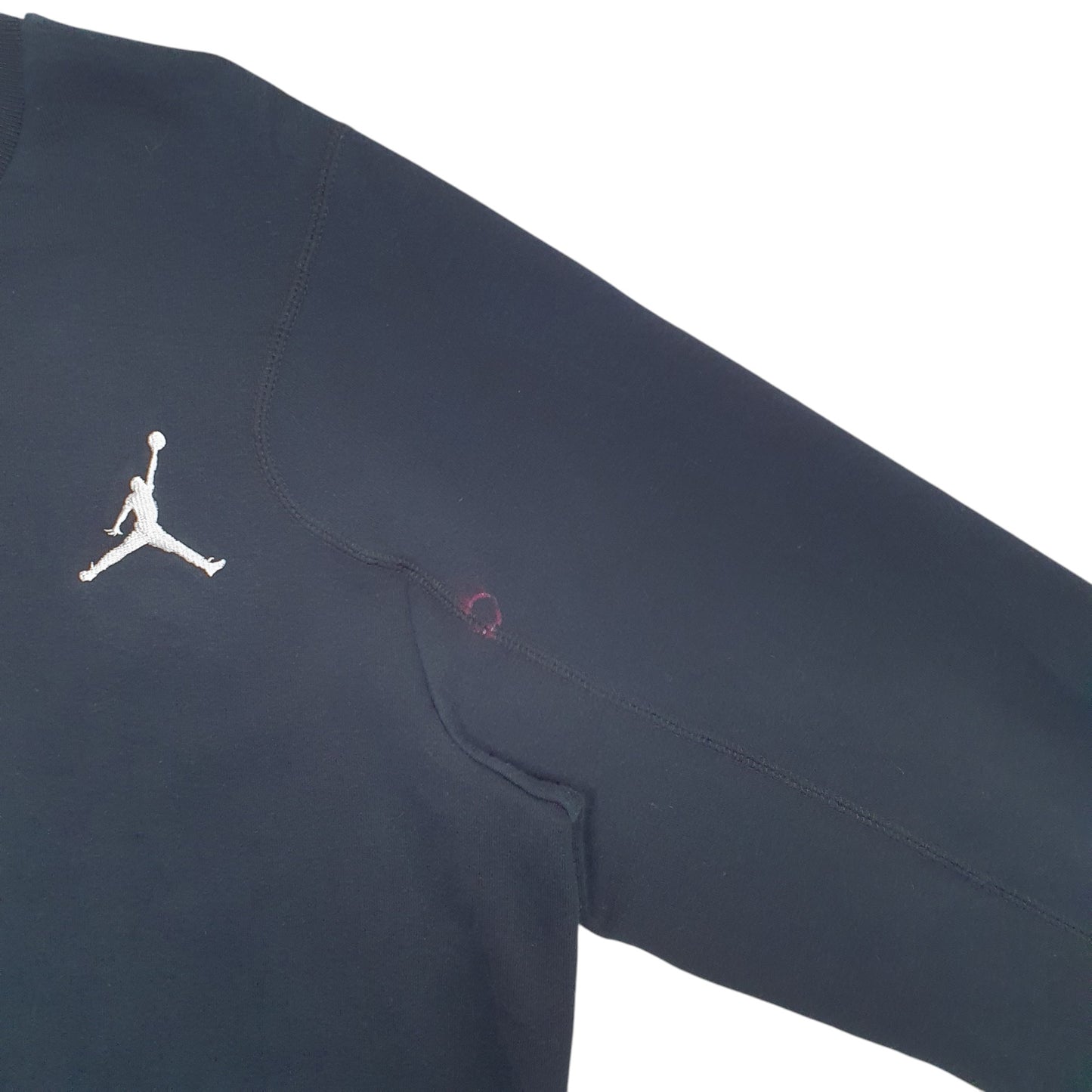 Mens Black Nike Jordan Jumpman Basketball Chicago Bulls Crewneck Jumper