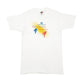 Mens White Fruit Of The Loom Single Stitch Vintage 90s Short Sleeve T Shirt