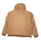 Mens Tan West Chester Active Hooded  Coat
