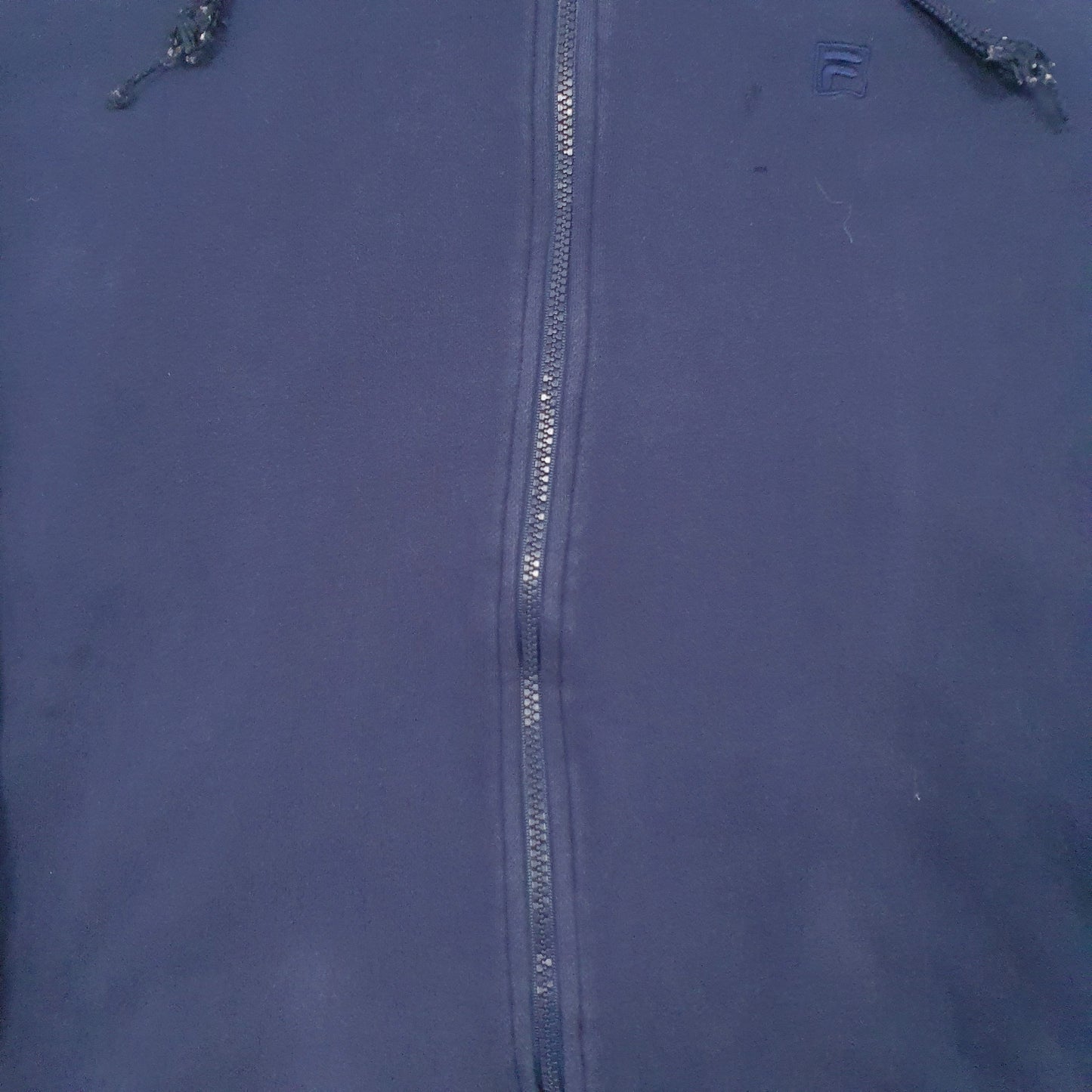 Mens Navy Fila  Hoodie Jumper