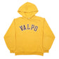 Mens Yellow Champion USA College Valpo Hoodie Jumper