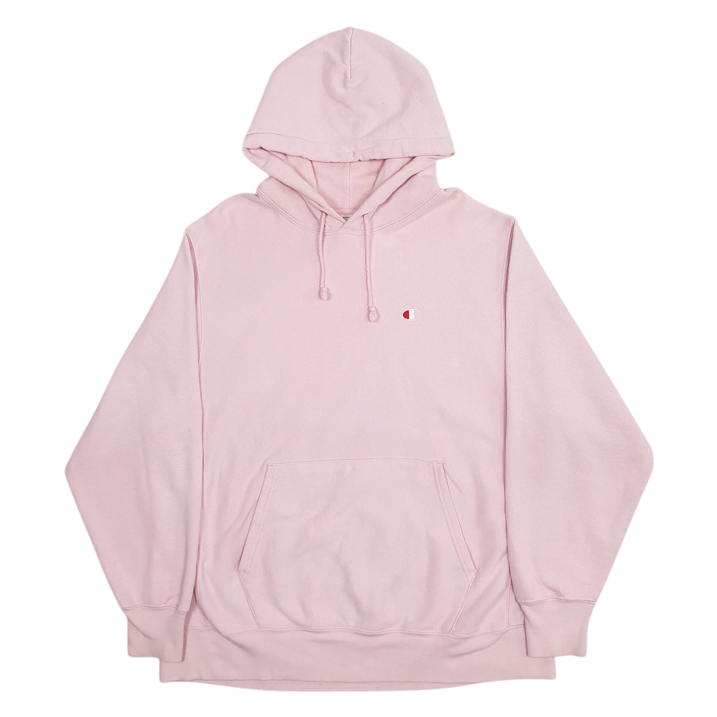 Mens Pink Champion  Hoodie Jumper
