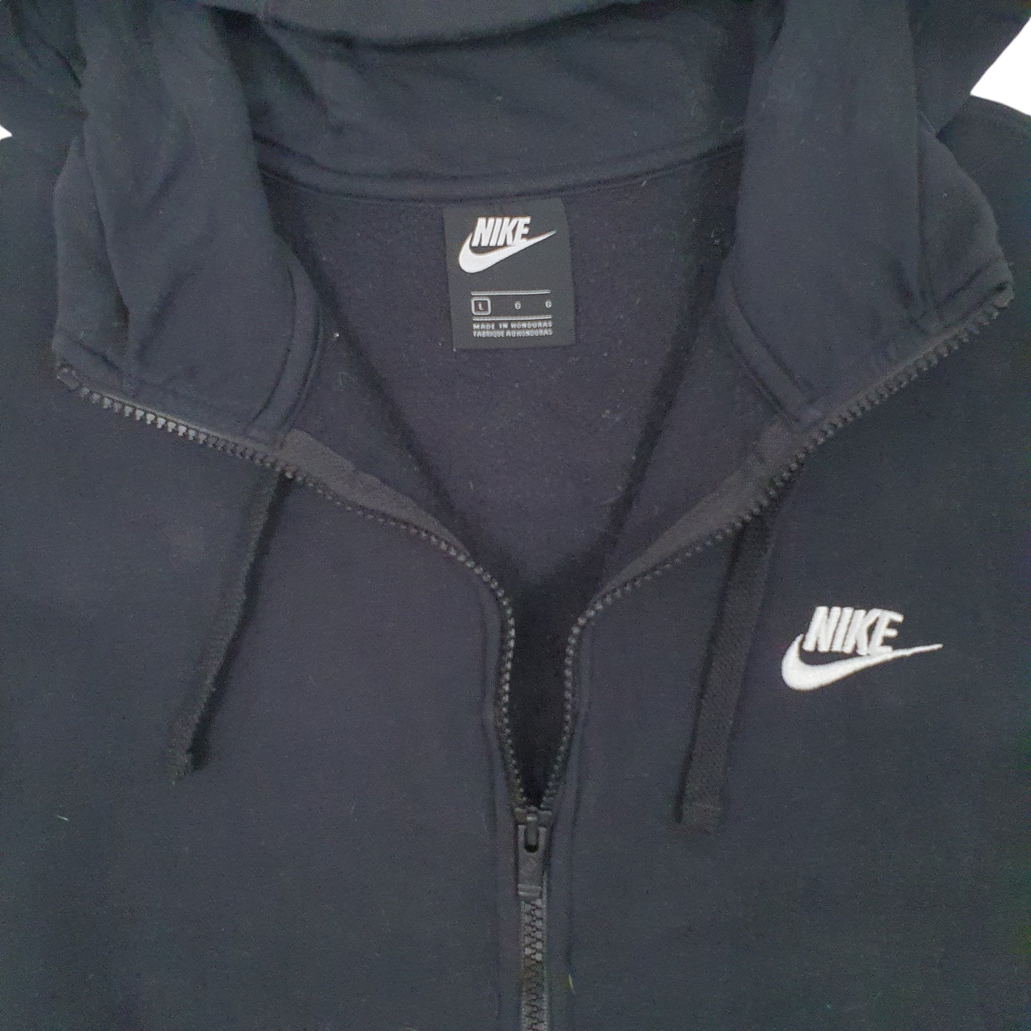 Mens Black Nike Tech Fleece Full Zip Jumper