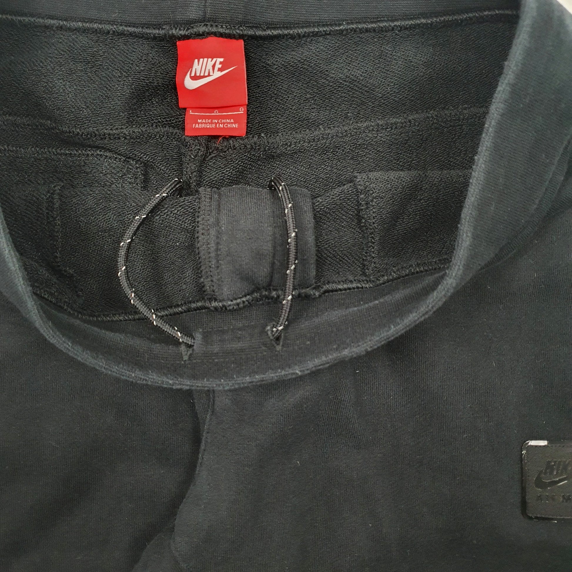 Mens Black Nike Air Max Slim Jogger Trousers