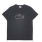 Mens Black Lacoste  Short Sleeve T Shirt
