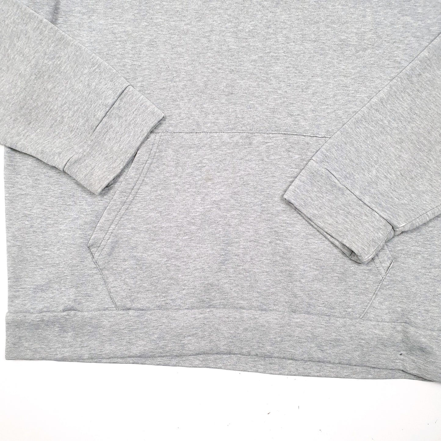 Mens Grey Puma Spellout Hoodie Jumper