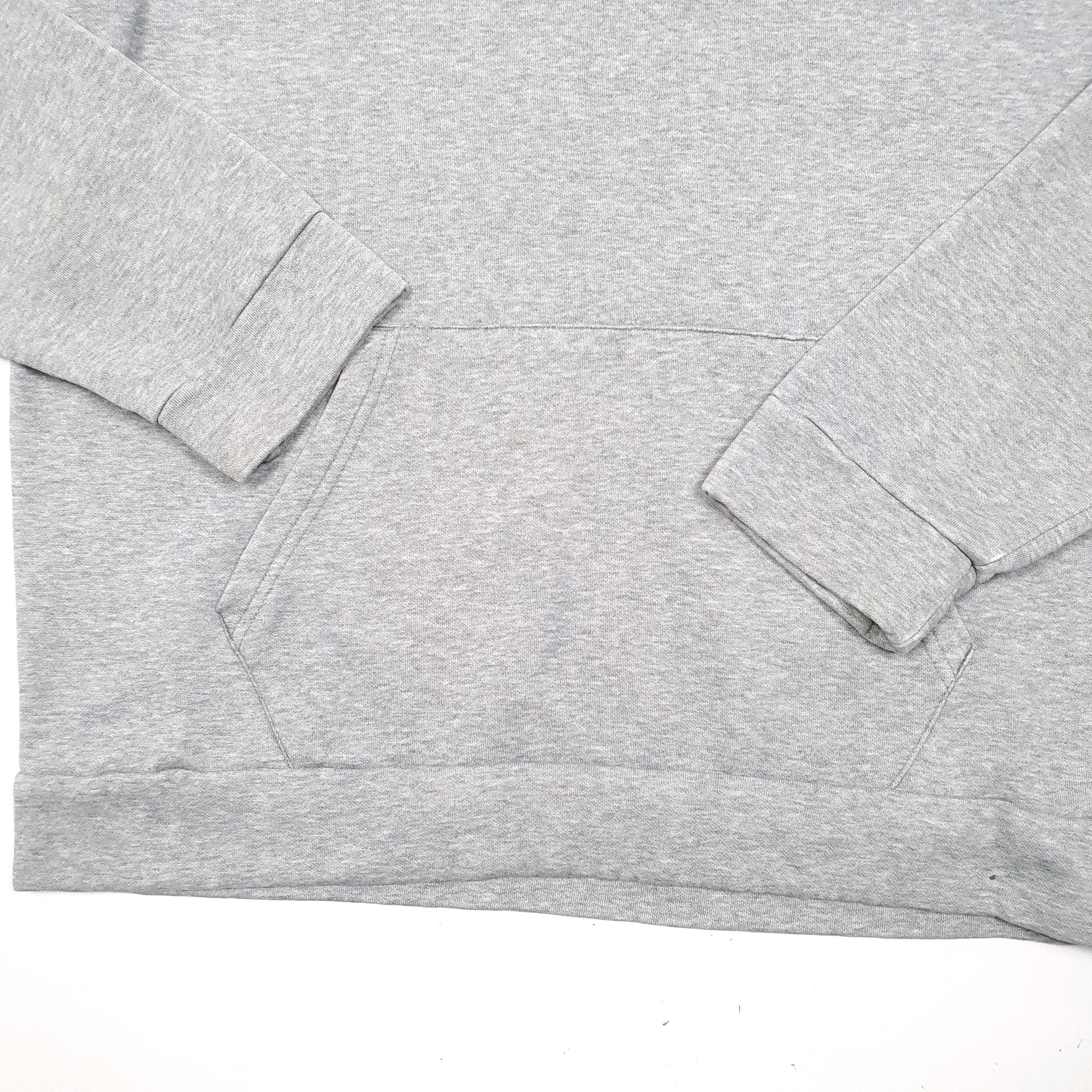 Mens Grey Puma Spellout Hoodie Jumper