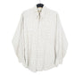 Mens Cream L.L.Bean Vintage Made In USA Long Sleeve Shirt