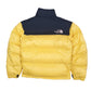 Mens Yellow The North Face Nuptse 700  Coat