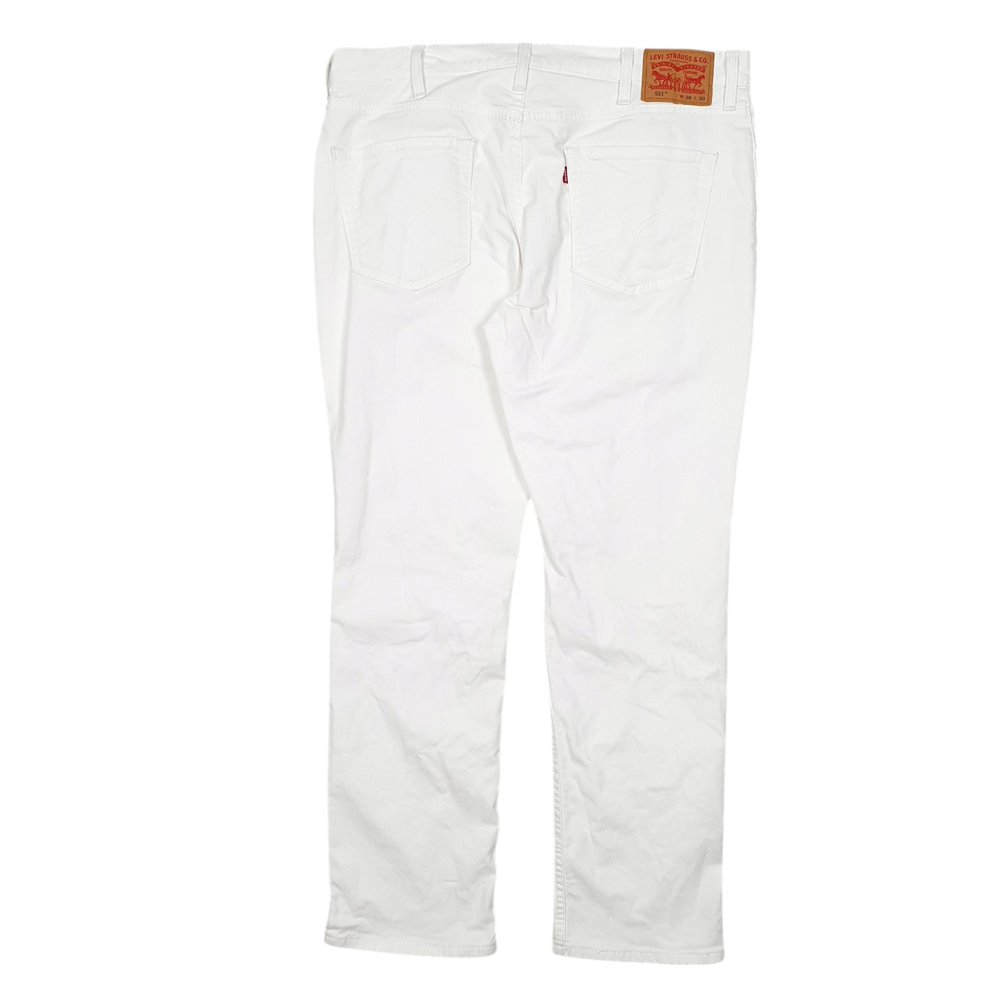 Mens White Levis  511 JeansW38 L30