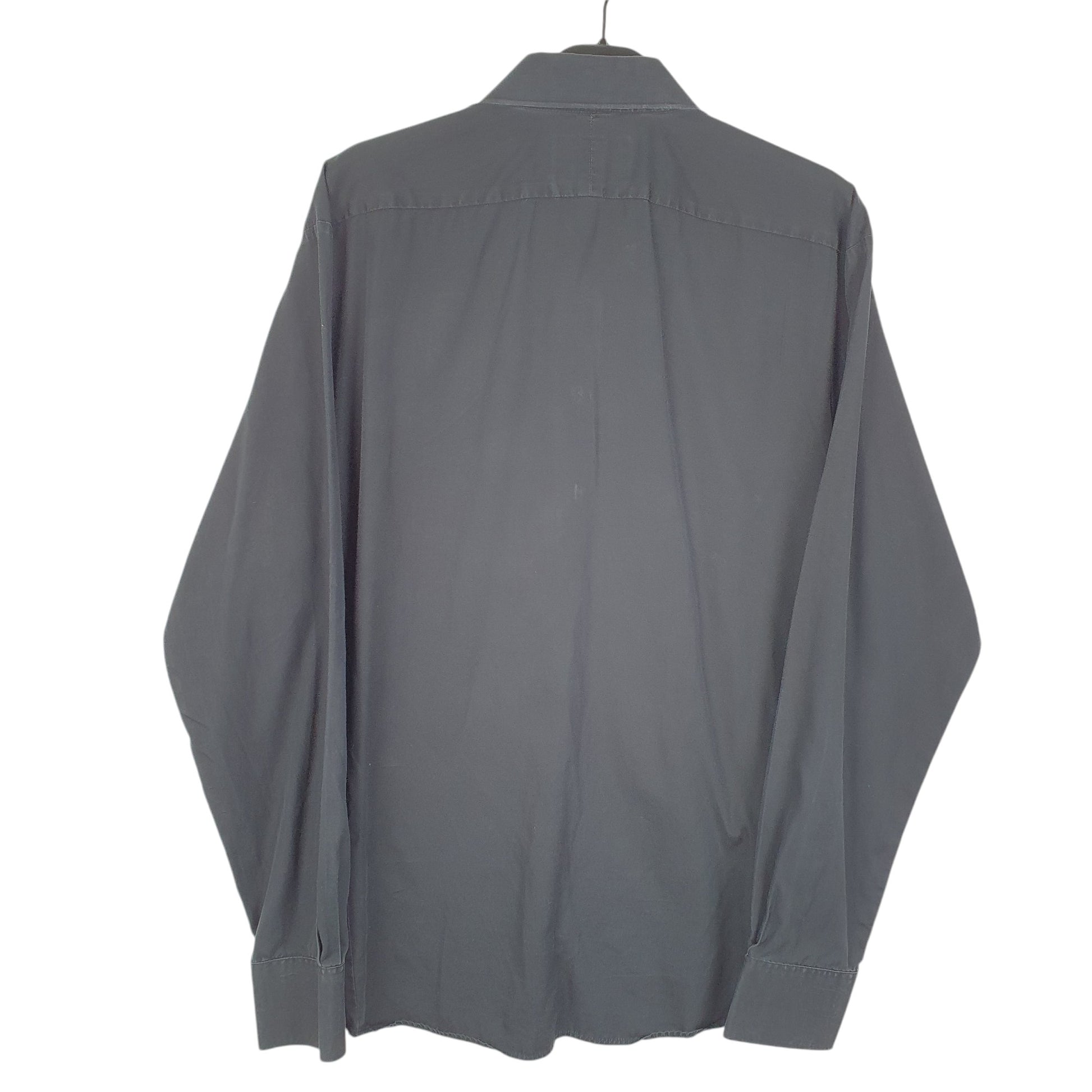 Mens Black Pink Jermyn Street London Long Sleeve Shirt