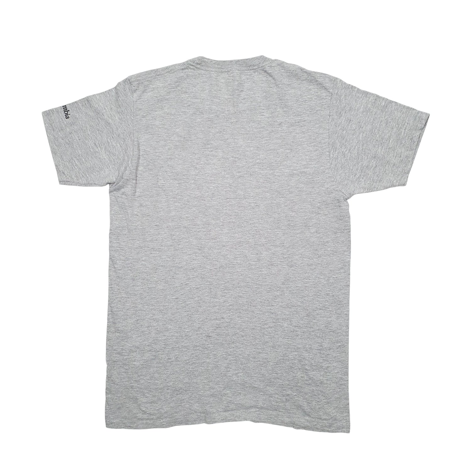 Mens Grey Columbia Sportswear Spellout Short Sleeve T Shirt