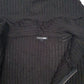 Womens Black Fashion Nova Knit Full Zip Jumper