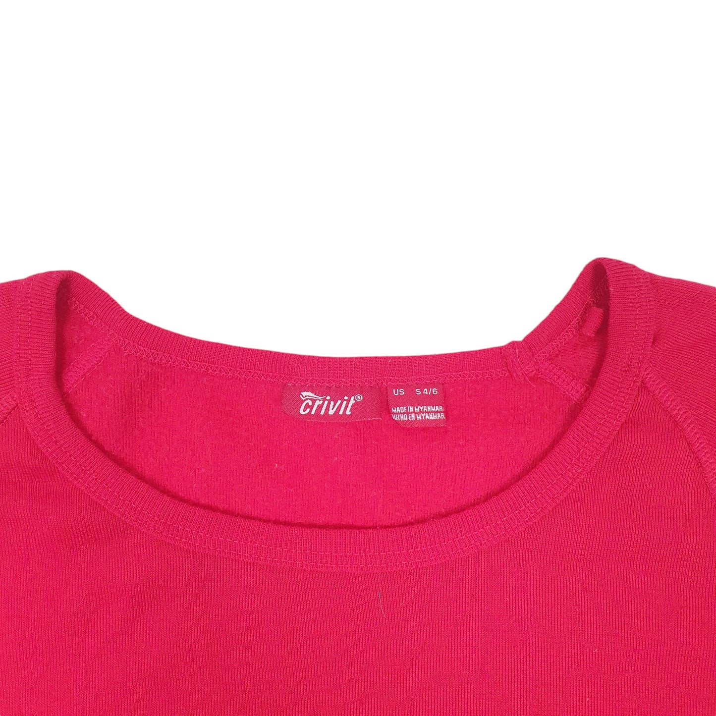 Womens Pink Crivil Stretch fit Long Sleeve T Shirt