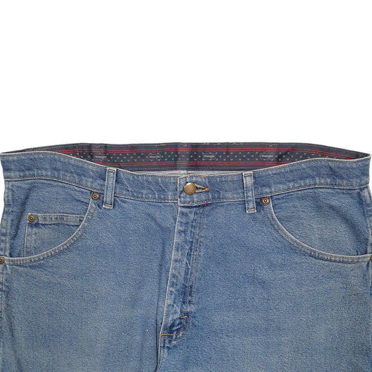 Mens Blue Wrangler Cargo Pocket Regular JeansW38 L29