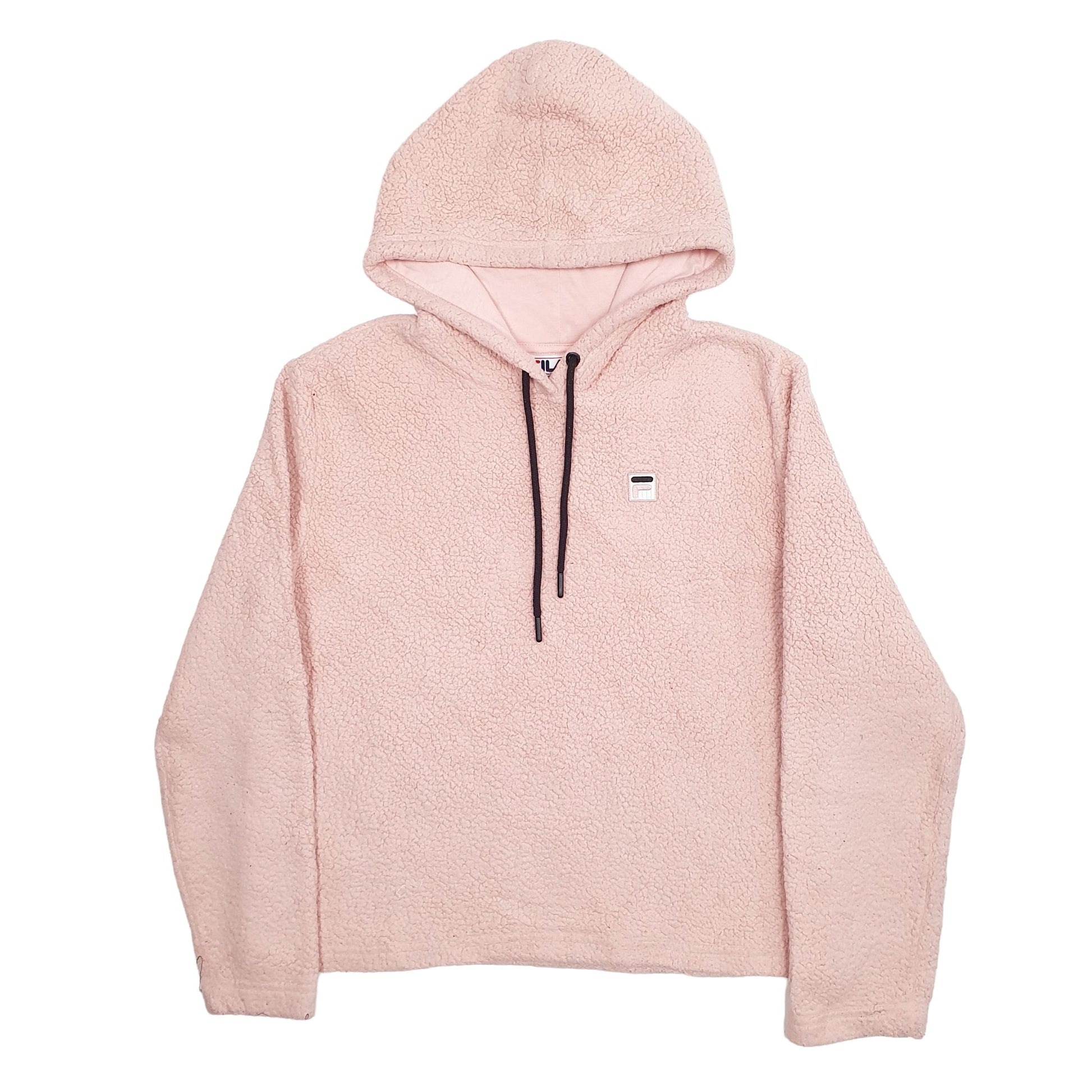 Womens Pink Fila  Hoodie Jumper