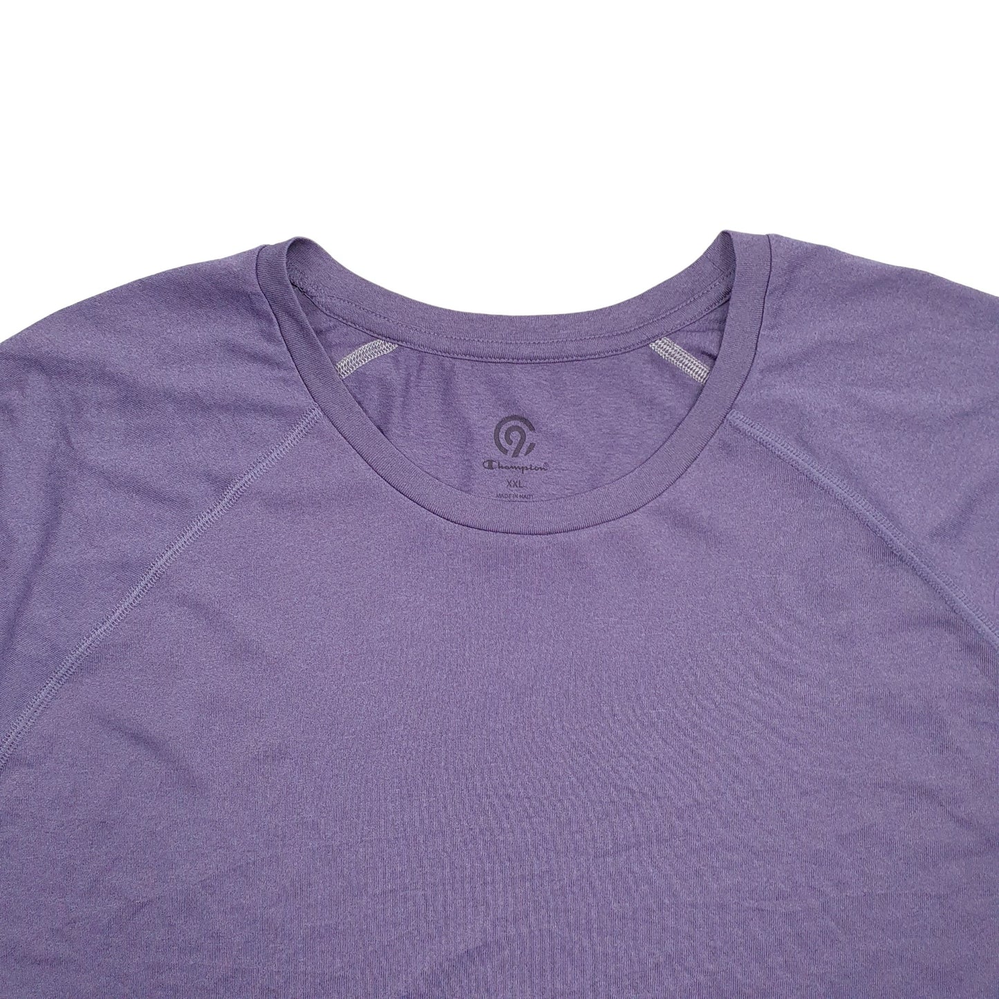 Mens Purple Champion  Long Sleeve T Shirt