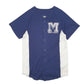 Mens Navy Augusta Sportswear Baseball Jersey Marysville All Stars USA Short Sleeve T Shirt