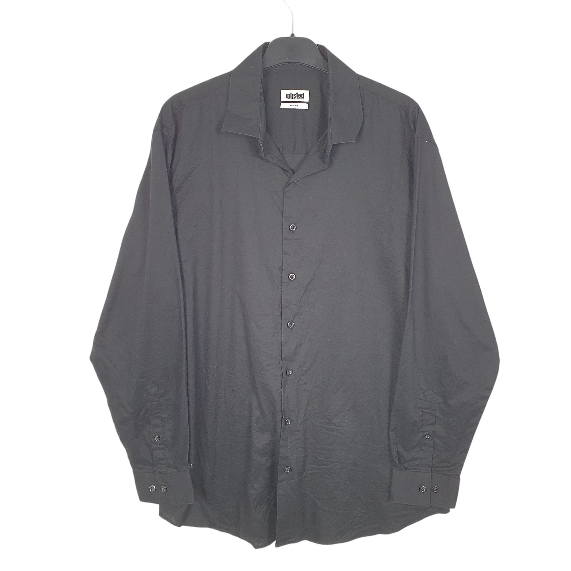 Mens Black Kenneth Cole Unlisted Long Sleeve Shirt
