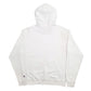 Mens White Champion Spellout Hoodie Jumper