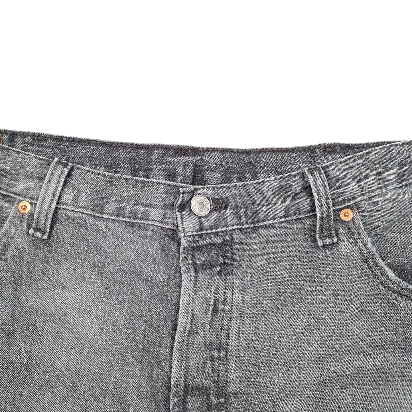 Mens Grey Levis  Denim Shorts
