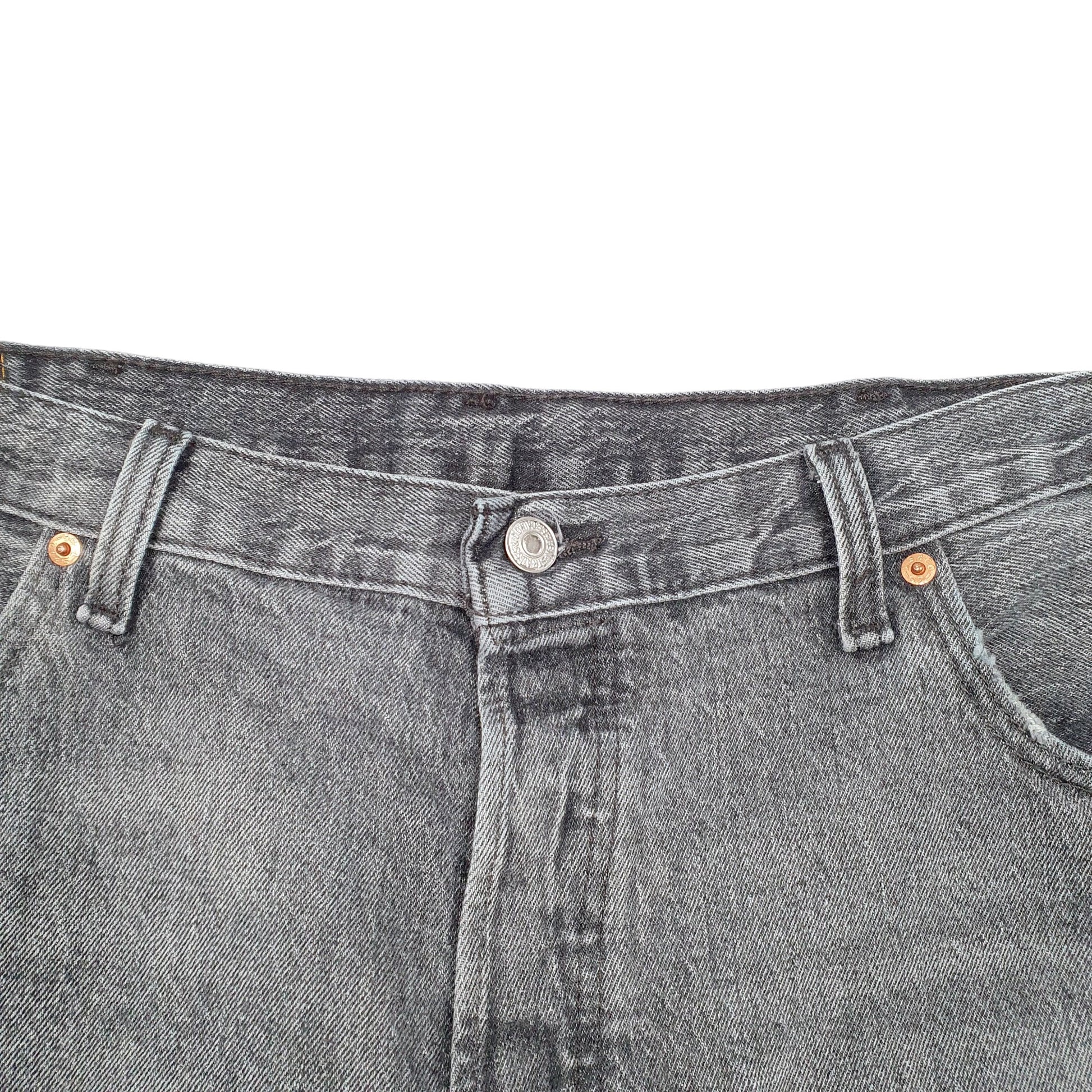 Mens Grey Levis  Denim Shorts
