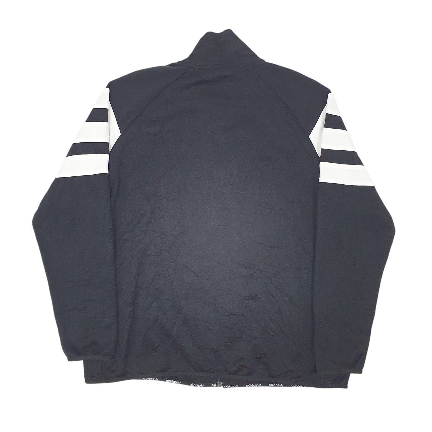 Mens Black Adidas  Quarter Zip Coat