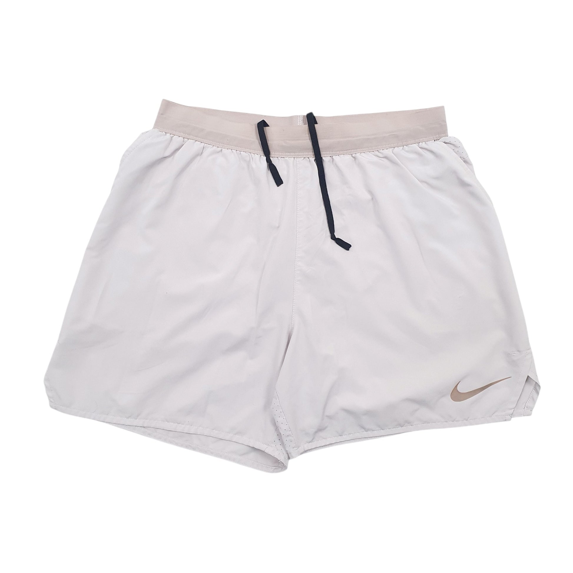 Mens Grey Nike Stretch Dri-Fit Active Wear Sport Shorts