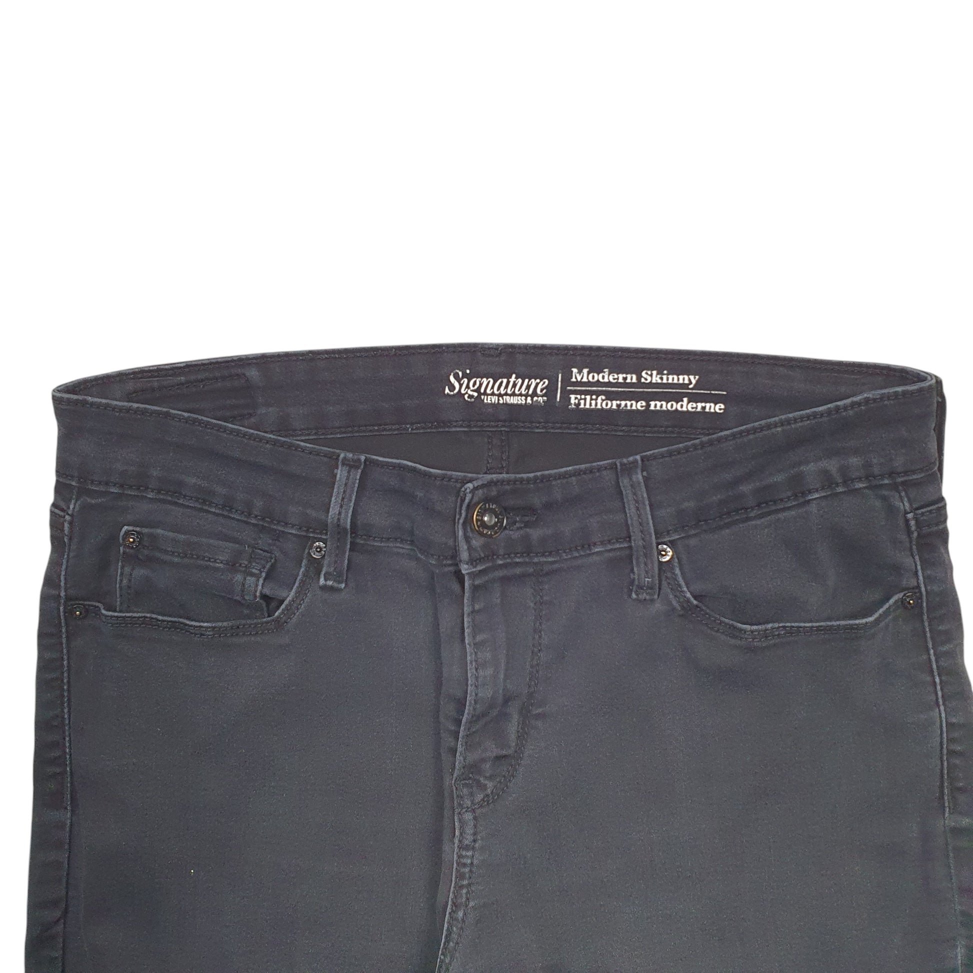 Womens Black Levis Signature Modern JeansW34 L29