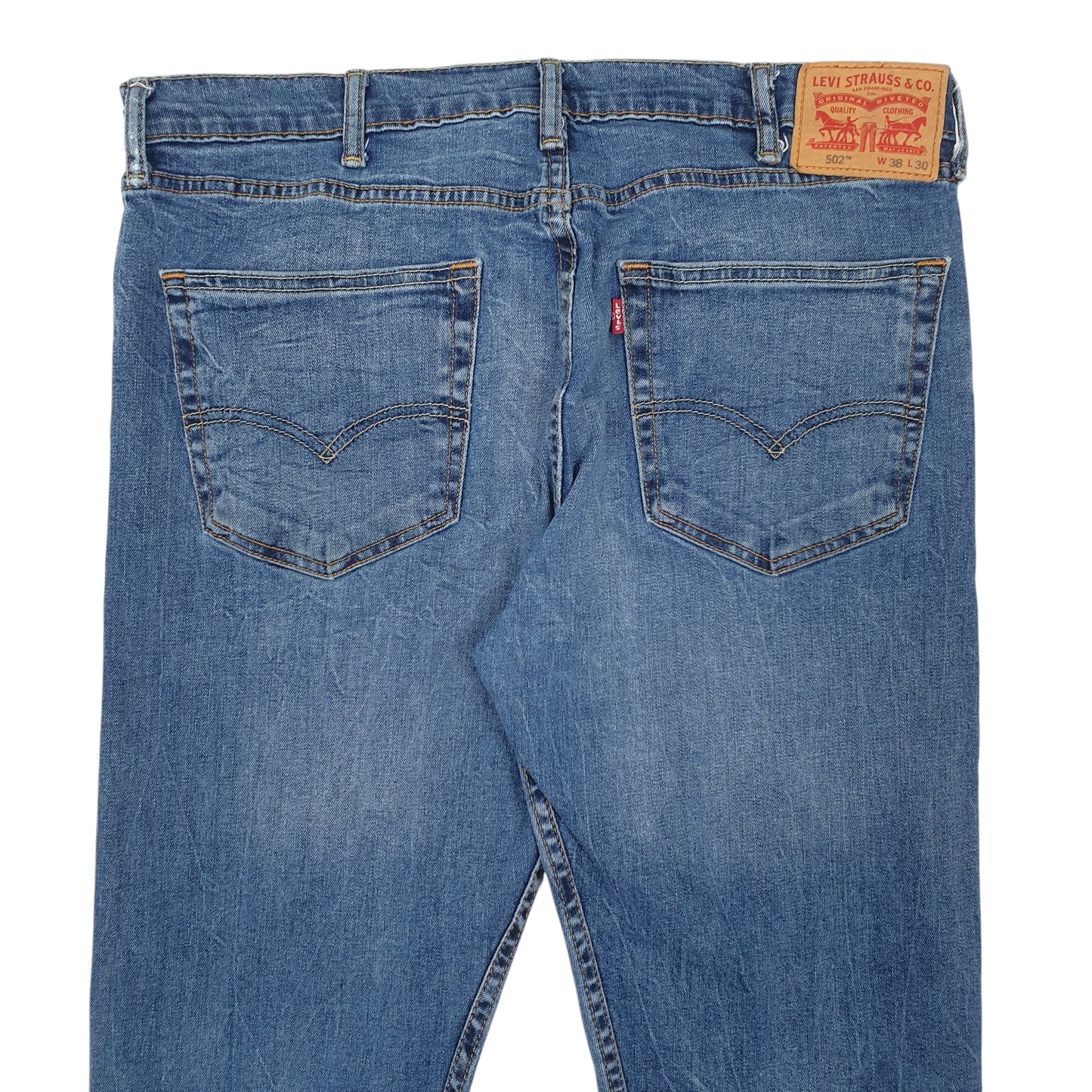 Mens Blue Levis  502 JeansW38 L28