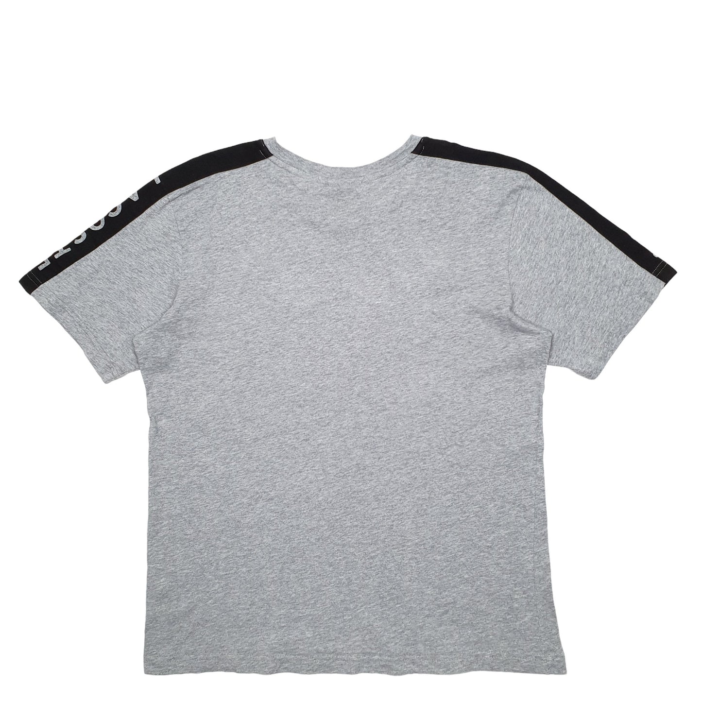 Mens Grey Lacoste  Short Sleeve T Shirt