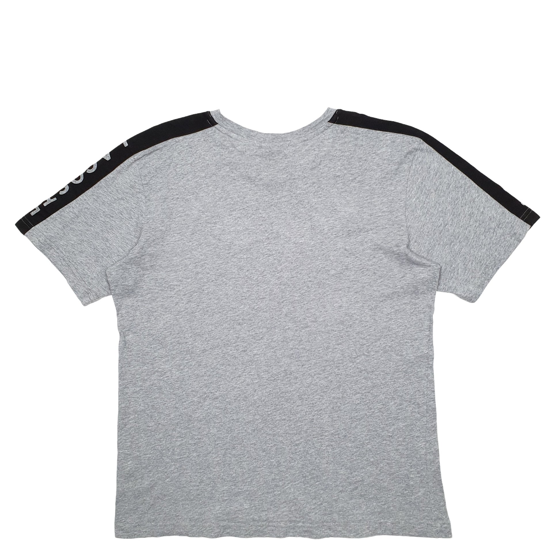 Mens Grey Lacoste  Short Sleeve T Shirt