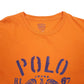 Mens Orange Polo Ralph Lauren Spellout Short Sleeve T Shirt